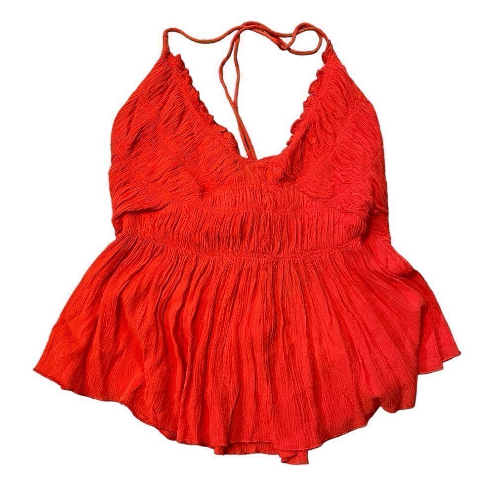 Free People Hooked On You Halter Cropped Mini Skirt Set - Picture 5 of 11